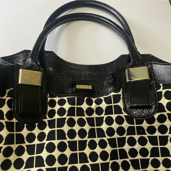 Kate Spade Vintage Rare Black & Yellow Handbag (EUC) - Picture 2 of 16